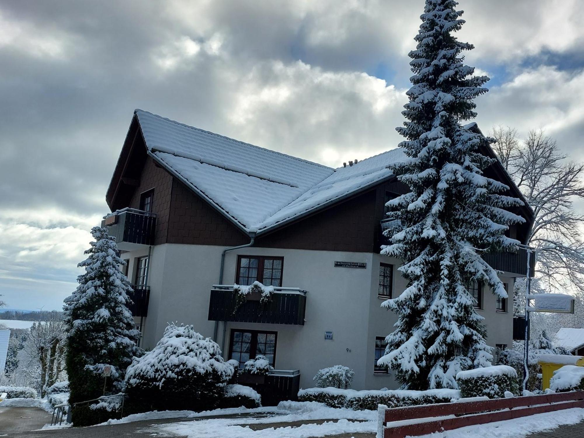 Ferienwohnung Waldzauber Bad Sachsa Esterno foto