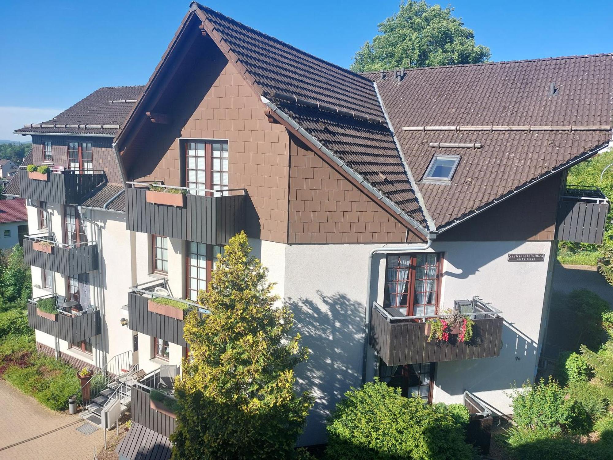 Ferienwohnung Waldzauber Bad Sachsa Esterno foto